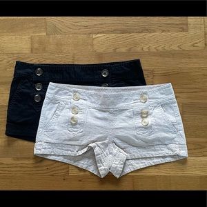 2 pair of express shorts